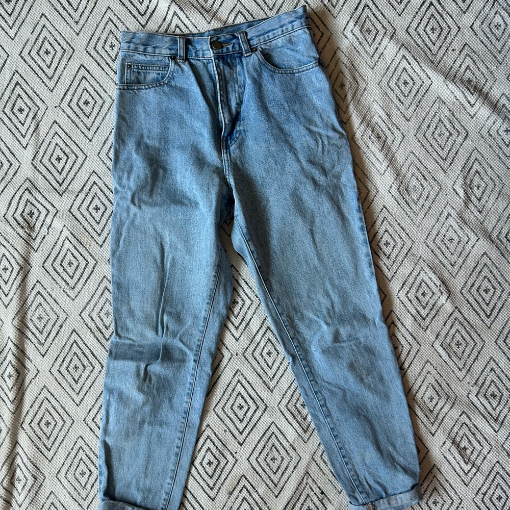 Women's Light Blue Boyfriend Jeans